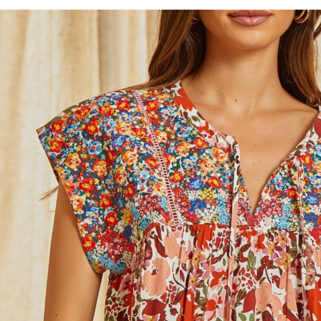 the maria embroidered top