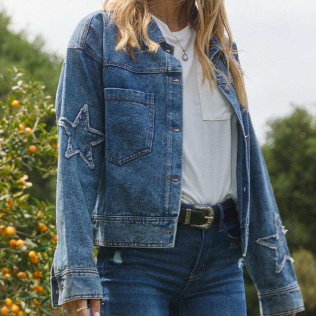 the starlett denim jacket