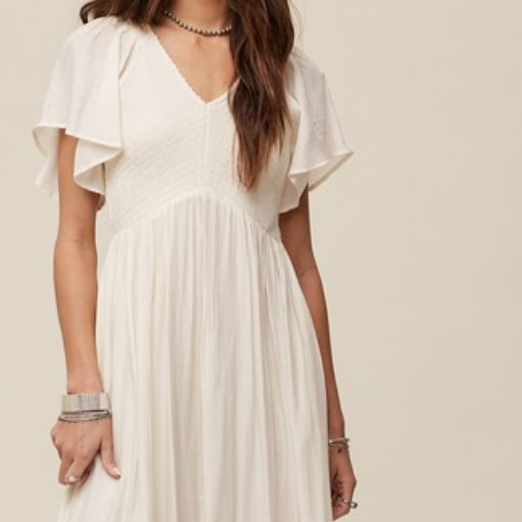 the pippa dress in white