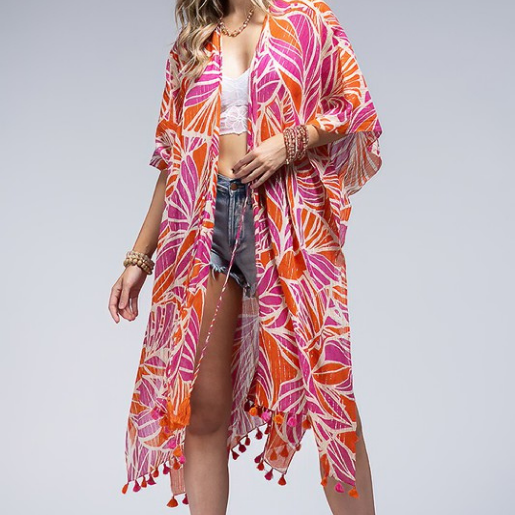 the piper shimmer kimono