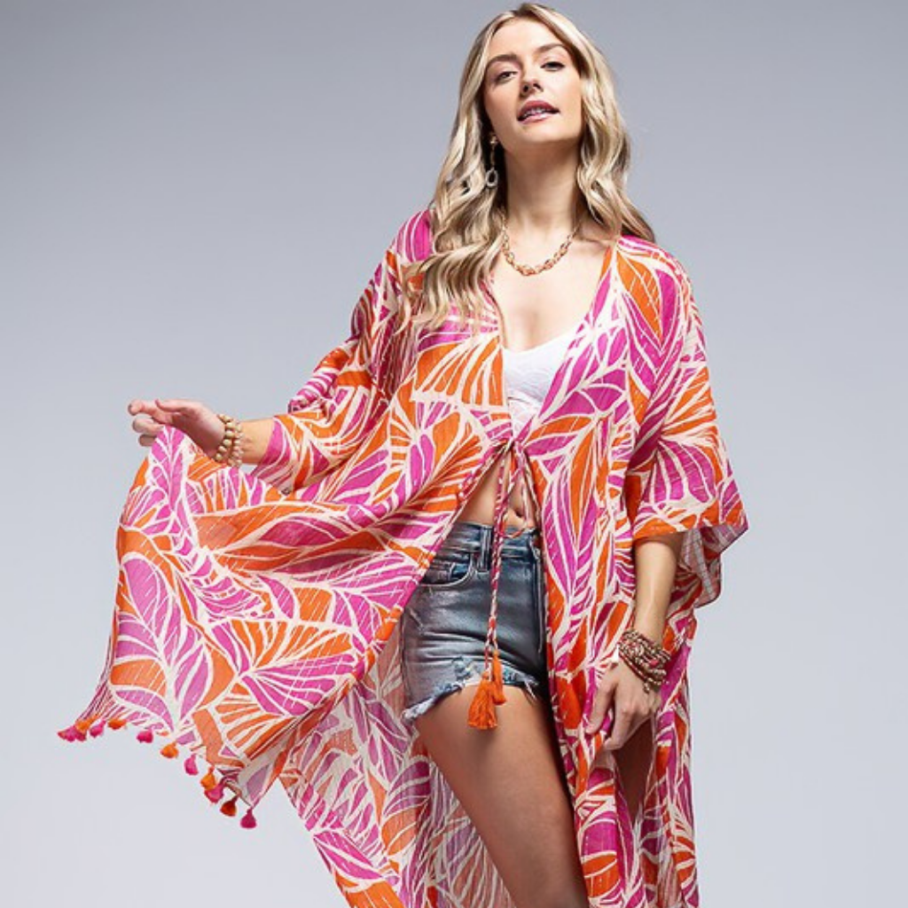 the piper shimmer kimono