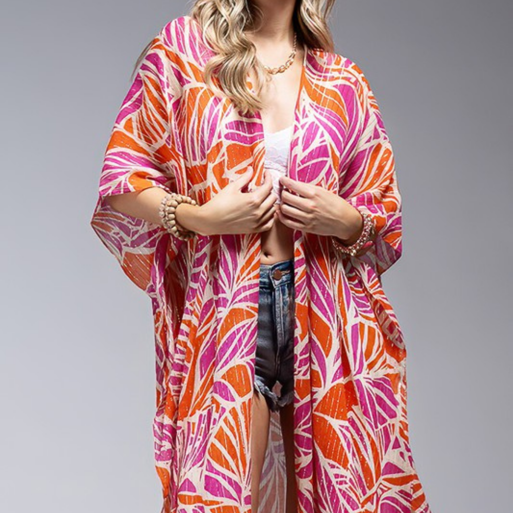 the piper shimmer kimono