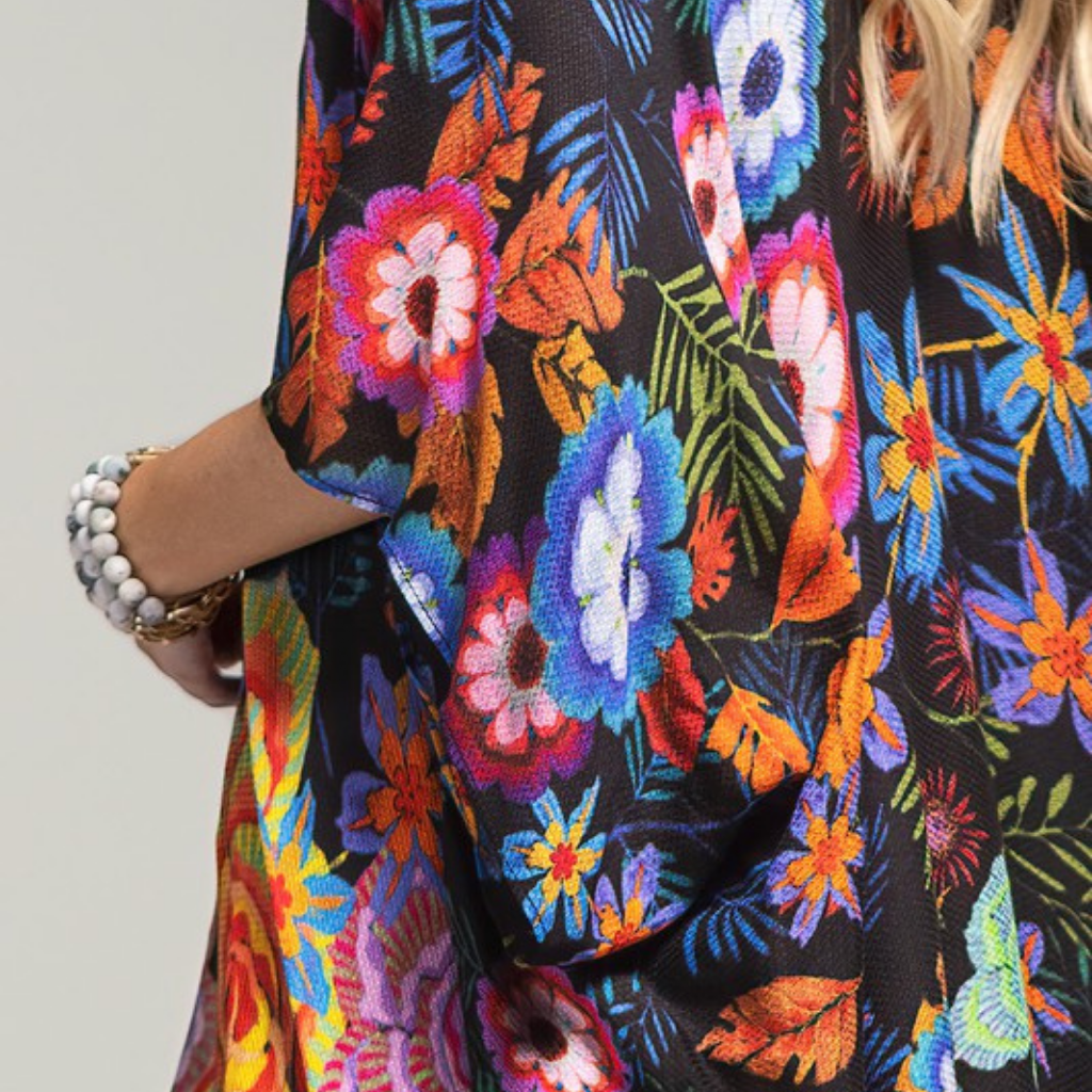 the kilah floral kimono