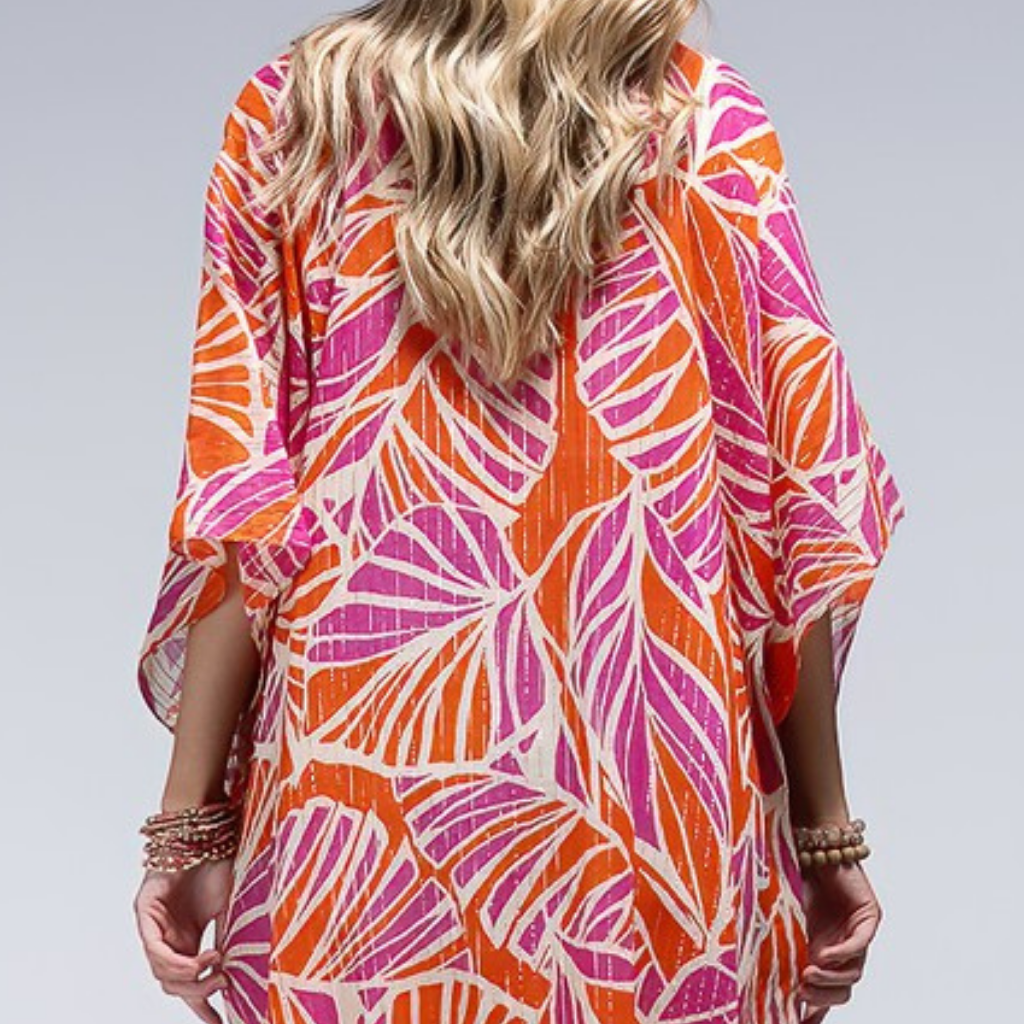 the piper shimmer kimono