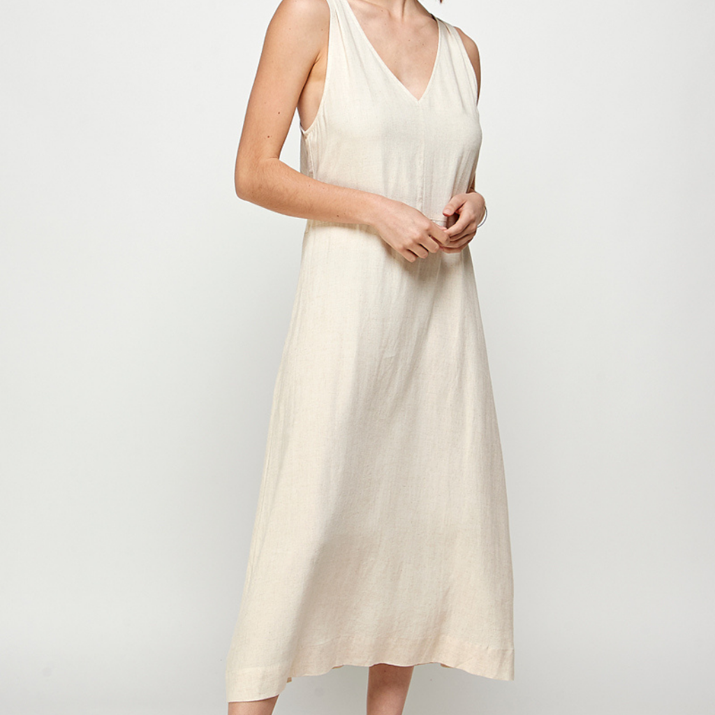 the keira dress in natural